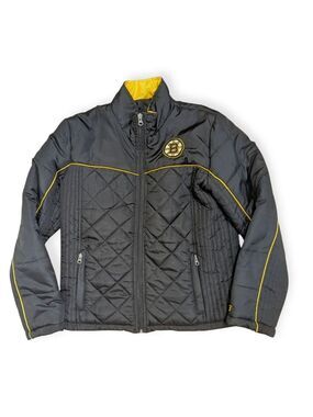Boston Bruins NHL Quilted Puffer Jacket Women's Small